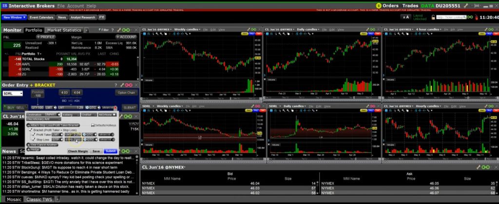 Desktop Trading Platform