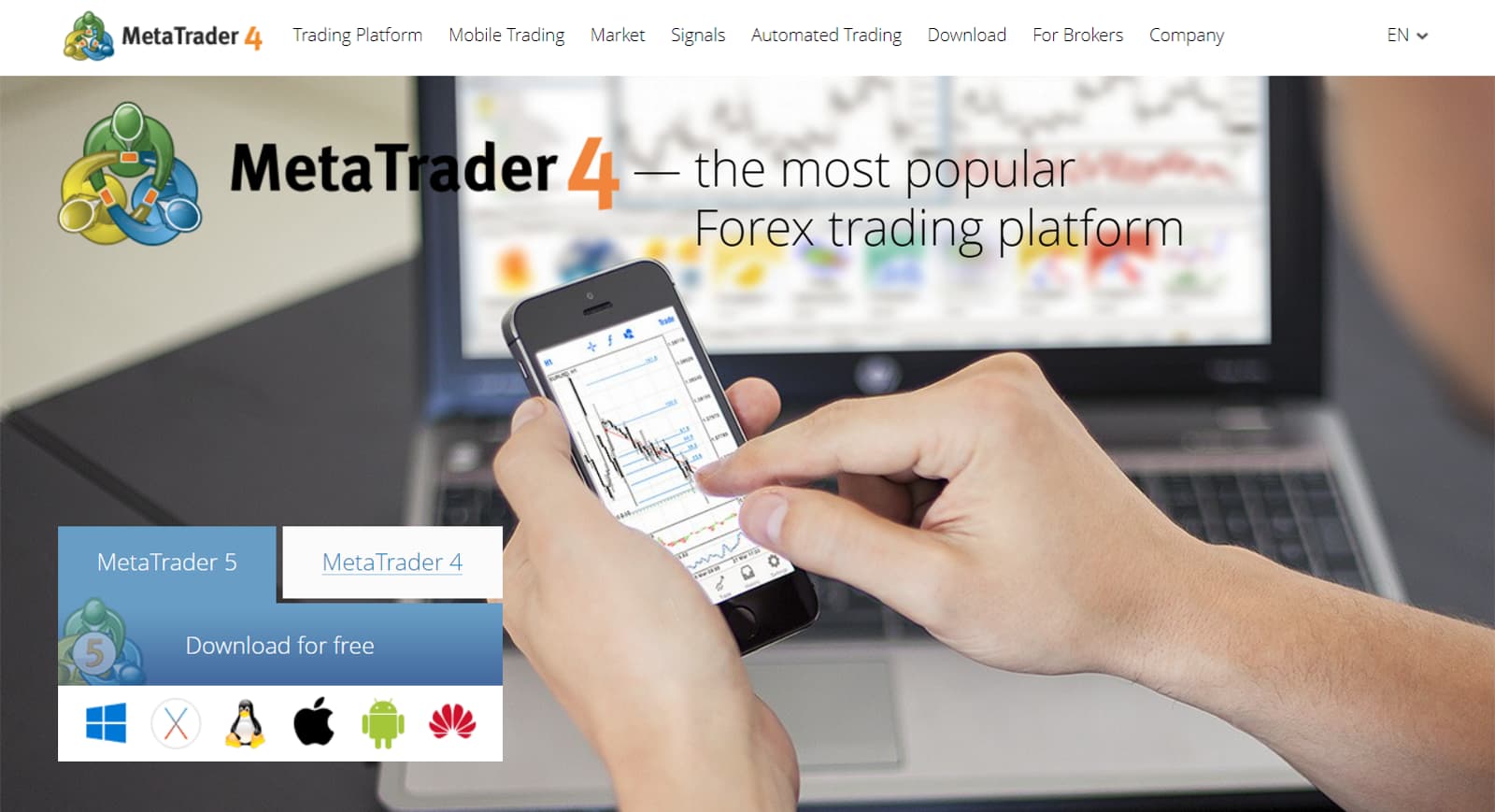 Website MetaTrader