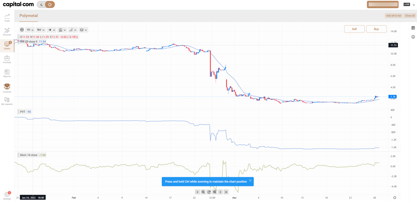 capital.com web trading platform layout